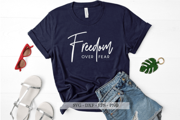 Freedom Over Fear SVG: A Motivational Graphic Asset for Blogs and Crafts