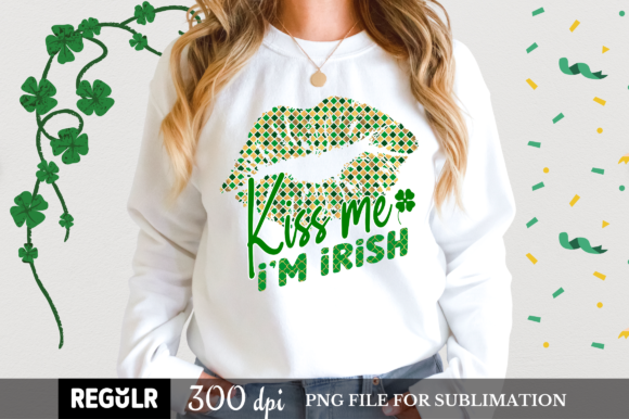 Kiss Me Im Irish SVG for Crafts and Graphics