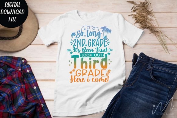 So Long 2nd Grade It’s Been Fun SVG for Crafts and Graphics