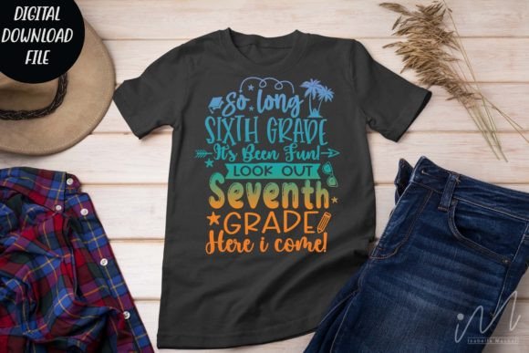 So Long Sixth Grade It's Been Fun SVG for Crafts and Graphics