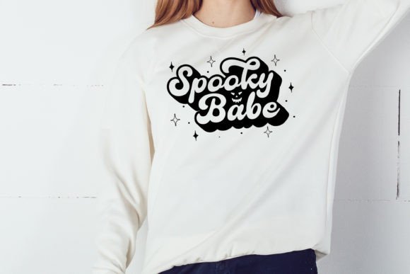 Spooky Babe SVG for Halloween Crafts and Graphics