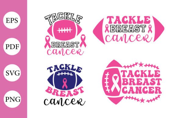 Survivor Cancer Tackle Breast Cancer Graphics for Crafts