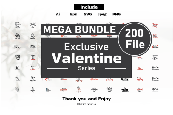 Valentines Sublimation Mega Bundle Vol 1 for Crafts and Graphics